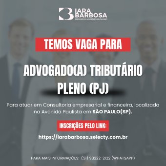 Advogado tributário pleno 