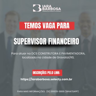 Supervisor financeiro