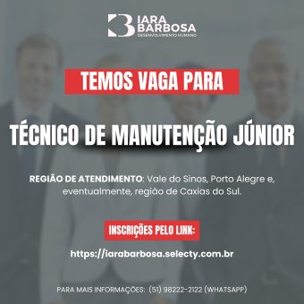 técnico de manutenção Canoas 