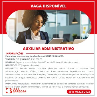 Auxiliar ADM 
