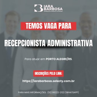 Recepcionista Administrativa