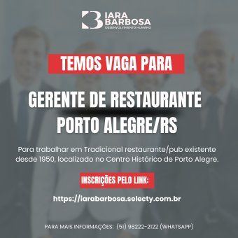 Gerente de restaurante 