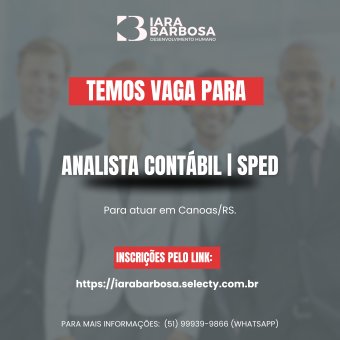 Analista contábil SPED