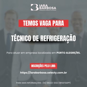 Técnico de refrigeração 